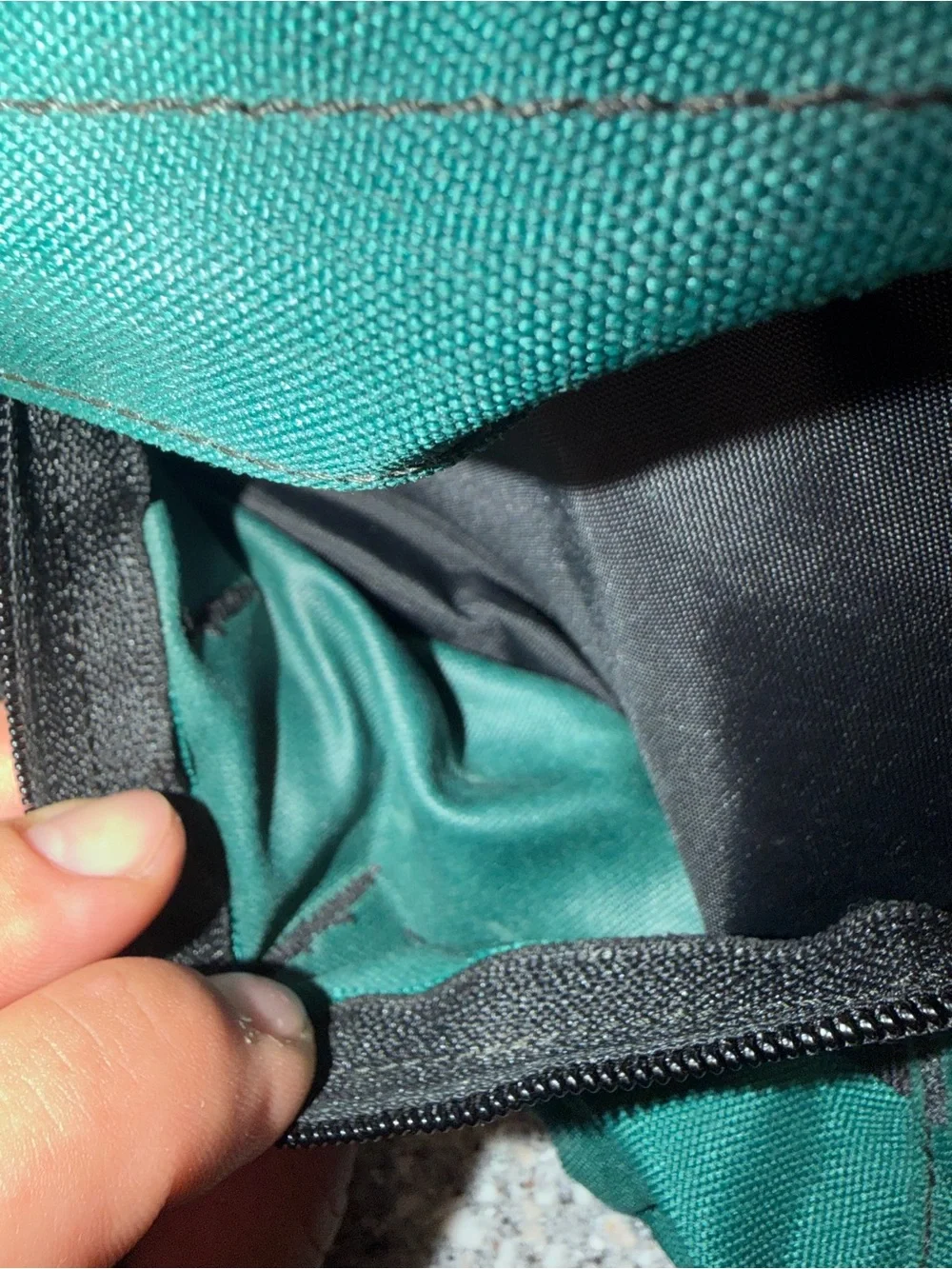 Vintage The North Face Men's Green Travel Waist Pack